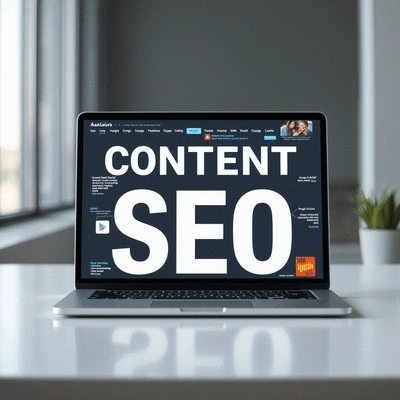 Engaging content marketing and SEO imagery